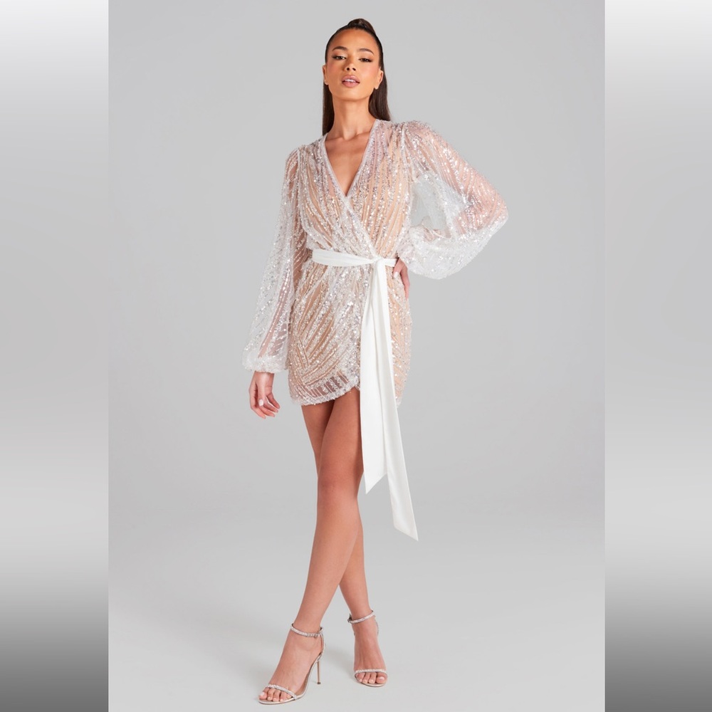 Nadine Merabi - Skyla White Dress - XS